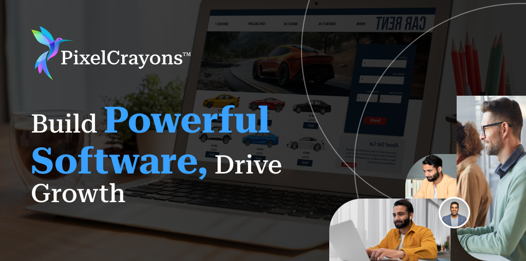 SaaS Software Development Company | PixelCrayons™